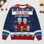 5658WFR2 pull moche de noel personnalise couple toi moi et notre chat version la nuit 5658w3qmd