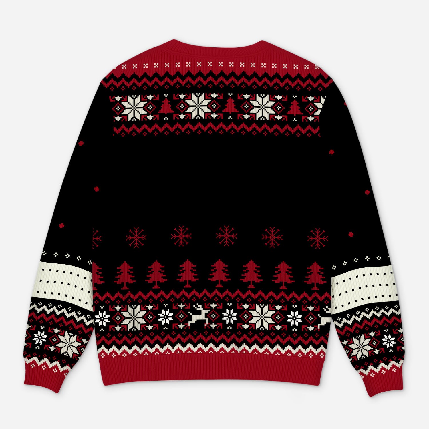 5662WFR3 pull moche de noel personnalise pour famille sapin noel avec prenom 5662wkqqi