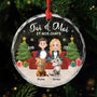 5663OFR1 ornement noel en verre personnalise couple toi moi et notre chat version salon 5663o3ktd