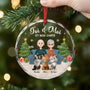 5663OFR2 ornement noel en verre personnalise couple toi moi et notre chat version salon 5663o3ktd