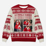5665WFR1 pull moche de noel personnalise avec photo notre pull famille 5665w6vqi