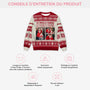 5665WFR4 pull moche de noel personnalise avec photo notre pull famille 5665w6vqi