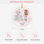 5670OFR3 ornement noel ceramique personnalise enfant avec photo le jour de ton bapteme 5670o6hak