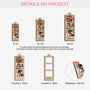 5673OFR3 ornement noel en bois a 2 couches personnalise avec photo photo de notre famille 5673o6mmi