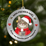 5675OFR1 orement noel en acrylique personnalise avec photo chat premier noel dans ma maison pour toujours 5675otzcd
