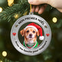 5675OFR2 orement noel en acrylique personnalise avec photo chat premier noel dans ma maison pour toujours 5675otzcd
