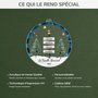 5678OFR4 ornement noel acrylique personnalise notre lampadaire noel famille 5678ott5i