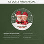 5679OFR4 ornement noel acrylique personnalise couple gnome vieillir ensemble 5679okl0g