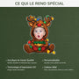 5687OFR4 ornement acrylique personnalise avec photo mon enfant renne de noel 5687okqqk