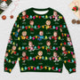 5692WFR2 pull moche de noel personnalise avec prenom les lumieres de maman papa 5692w8ltb