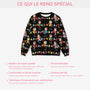 5692WFR5 pull moche de noel personnalise avec prenom les lumieres de maman papa 5692w8ltb