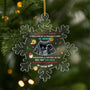 5694OFR1 ornement noel acrylique personnalise avec photo chers papa et maman 5694okuta