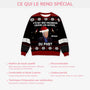 5698WFR5 pull moche de noel personnalise humour noir avec photo vacances comme les autres 5698wkvcb