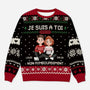 5701WFR1 pull moche de noel personnalise couple avec photo je suis a toi 5701w3zqg
