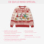 5702WFR5 pull moche personnalise maman chat version noel 5702wtmmd