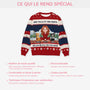 5709WFR5 pull moche de noel personnalise un homme et son chat 5709w8tad