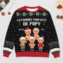 5718WFR2 pull moche de noel personnalise la fournee parfaite de mamie papi 5718w6uab
