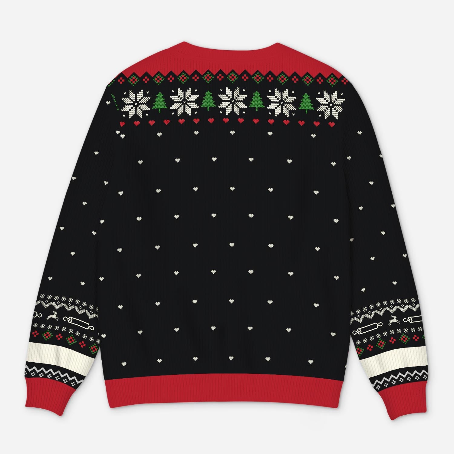 5718WFR3 pull moche de noel personnalise la fournee parfaite de mamie papi 5718w6uab