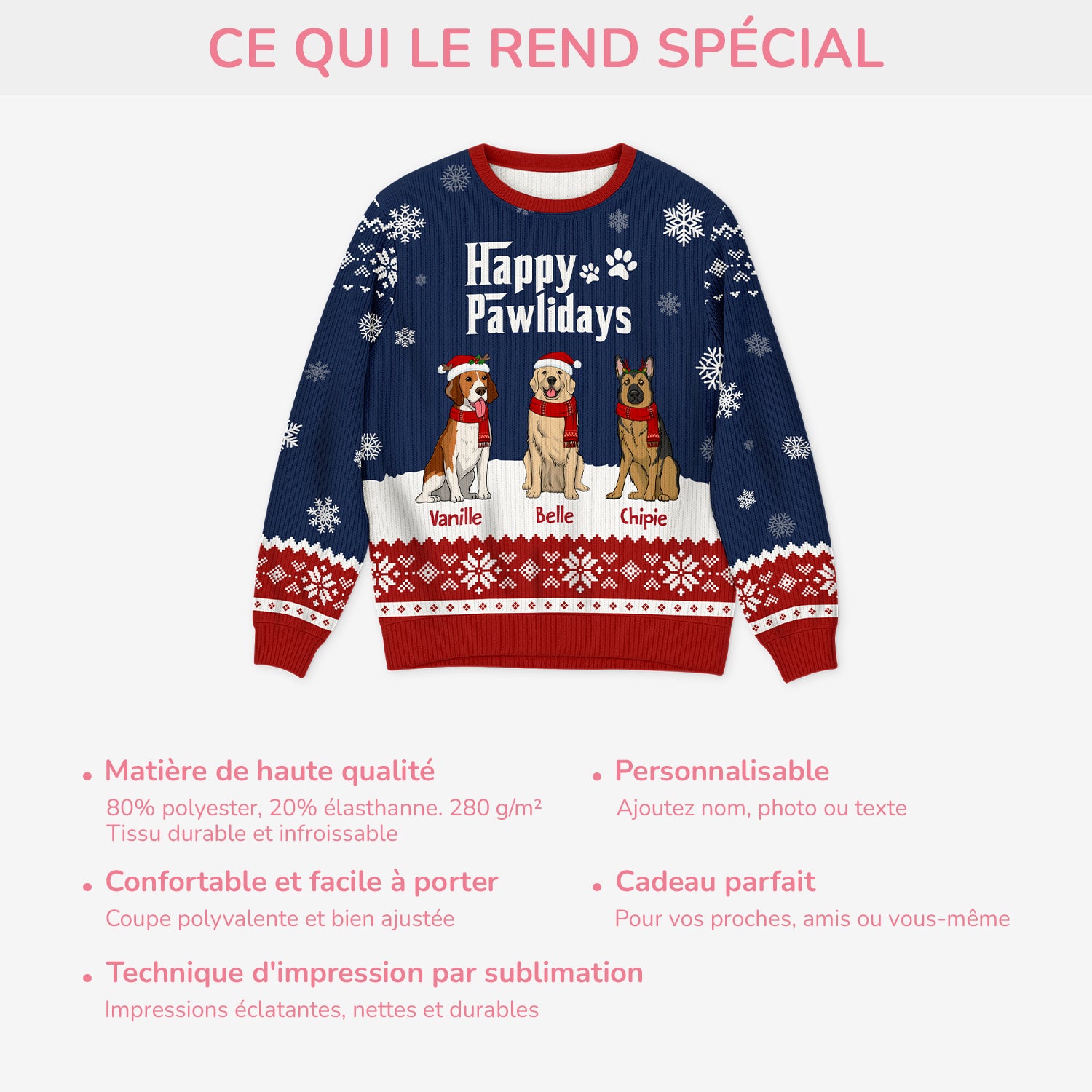 5719WFR5 pull moche de noel personnalise papa chien 5719w6tnc_0173ce26 4b5b 4875 808e c8f2f8592174