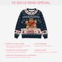 5722WFR5 pull moche de noel personnalise mamie papi la mamie nest pas retraite 5722w3lza