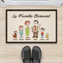 5724DFR2 paillasson personnalise cest ma famille 5724dki7i