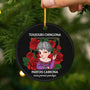 5725OFR2 ornement noel ceramique personnalise badass comme maman 5725o8zaa
