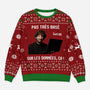5728WFR1 pull moche de noel personnalise collegue ami avec photo pas tres base sur les donnees 5728wkvnf