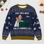 5728WFR2 pull moche de noel personnalise collegue ami avec photo pas tres base sur les donnees 5728wkvnf