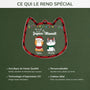 5733OFR4 ornement noel acrylique personnalise joyeux miaouel 5733okmcd min