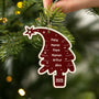 5737OFR2 ornement en bois a 2 couches personnalise pour famille sapin de noel familial 5737o8qti