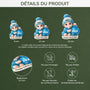 5752OFR3 effet dimpression 3d ornement acrylique personnalise pour enfant premier noel 5752okvmk