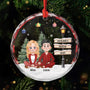5758OFR1 ornement en verre personnalise de noel couple ensemble 5758o3qmg