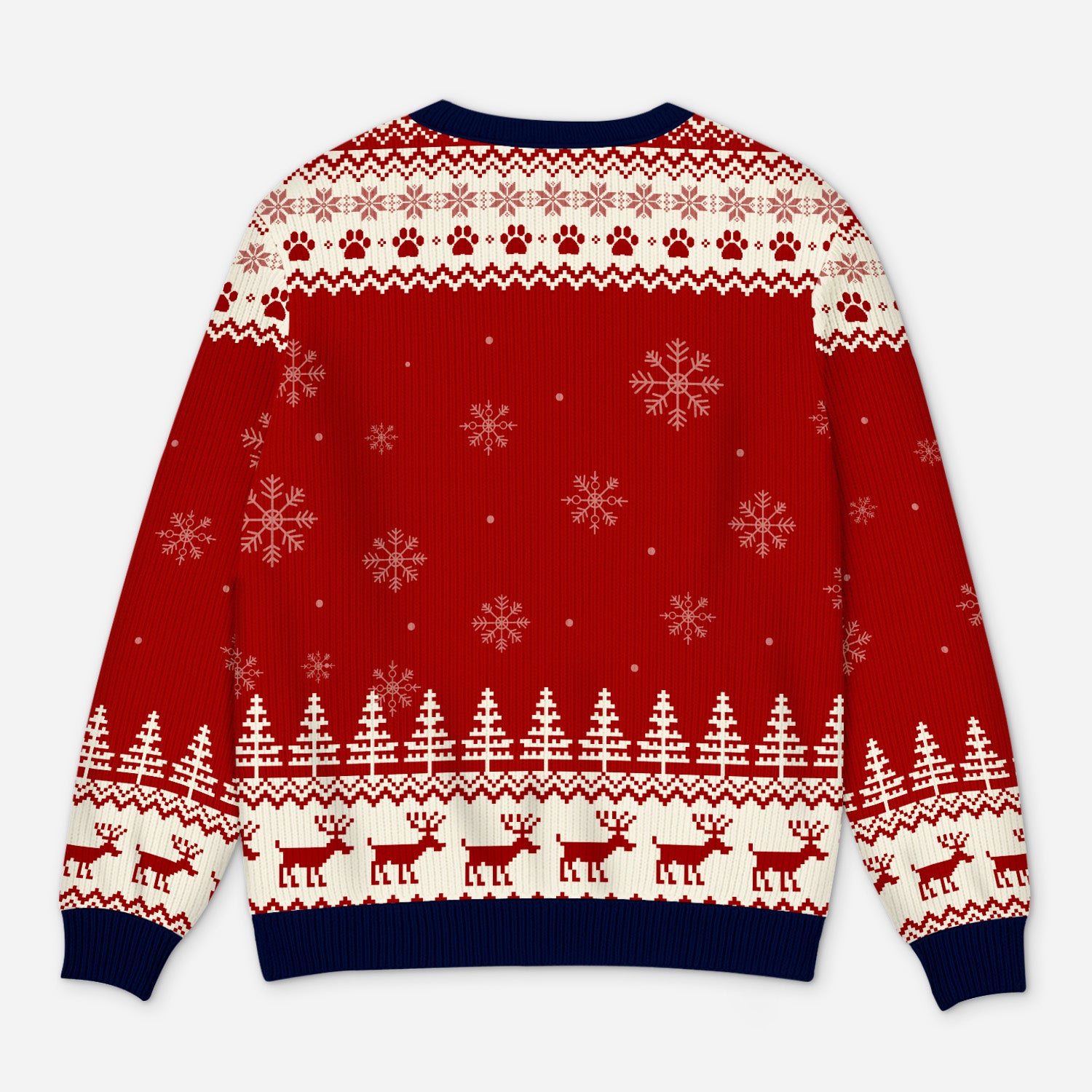 5763WFR3 pull moche de noel personnalise le lien entre une fille et son chat 5763w8wtd