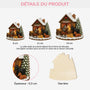 5767OFR3 effet dimpression 3d ornement noel en bois a 1 couche personnalise ferme de chevaux de jackson 5767o3lqu