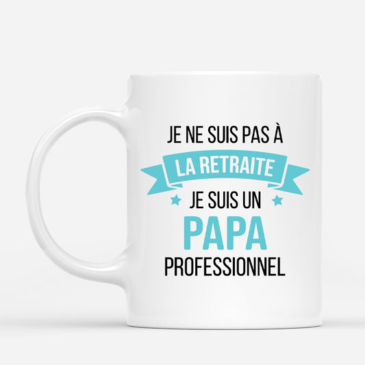 5768MFR2 mug personnalise papy retraite un papy professionnel 5768m8zab