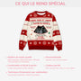 5773WFR5 pull moche de noel personnalise avec photo chers papa et maman 5773wkvza
