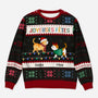 5774WFR1 pull moche de noel personnalise joyeux noel avec mes chats 5774w8qnd