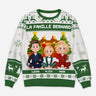 5783WFR1 pull moche de noel personnalise famille noel ensemble 5783w8mzi