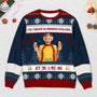 5798WFR2 pull moche de noel personnalise avec photo j_ai trouve un magasin d_alcool 5798wkzcb
