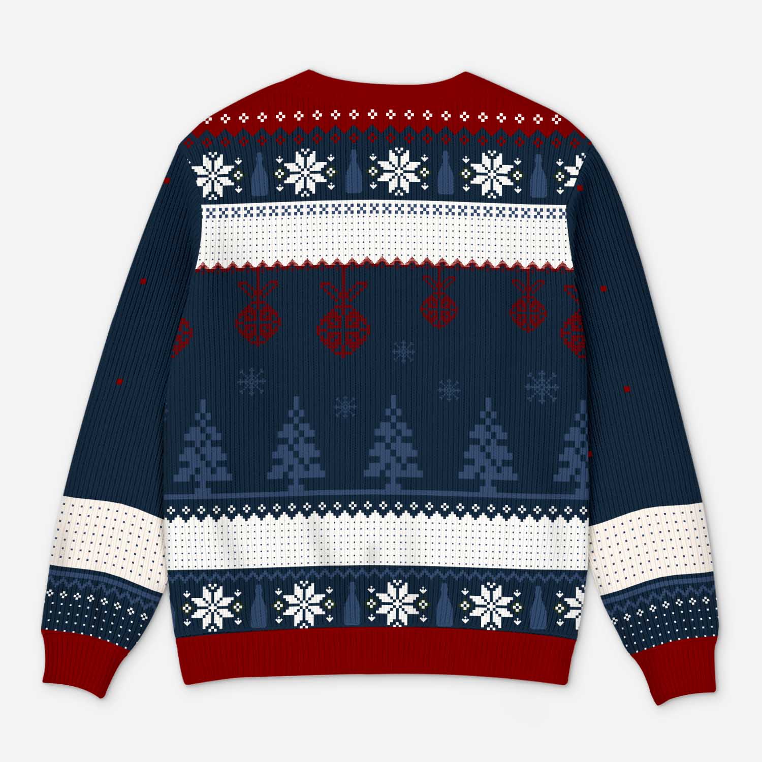 5798WFR3 pull moche de noel personnalise avec photo j_ai trouve un magasin d_alcool 5798wkzcb