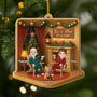 5804OFR1 effet dimpression 3d ornement noel acrylique personnalise juste toi moi et le chat 5804okqqd