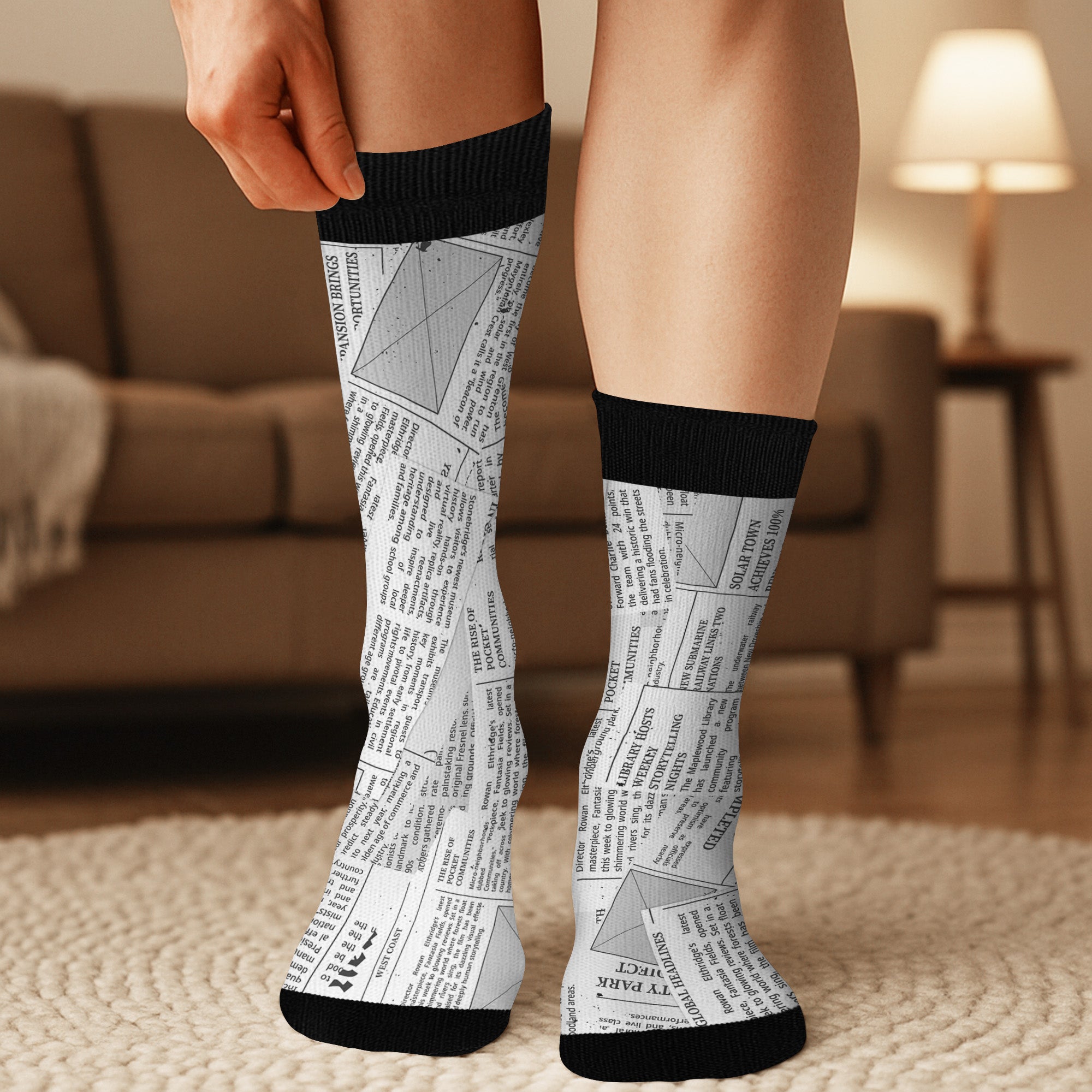 5809JFR3 chaussettes personnalisees pour les amoureux des livres encore un chapitre 5809jklma