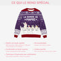 5812WFR5 pull moche de noel personnalise la bande a mamie ours blanc 5812w3vna
