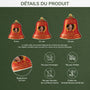 5815OFR3 ornement noel acrylique personnalise commemoratif avec photo un ange recoit ses ailes 5815o6vza