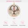 5816OFR3 ornement noel ceramique personnalise commemoratif avec photo ne pleurez pas pour moi 5816o6vna