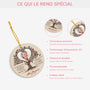 5816OFR4 ornement noel ceramique personnalise commemoratif avec photo ne pleurez pas pour moi 5816o6vna