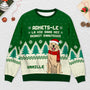 5818WFR2 pull de noel moche personnalise la vie sans chiens 5818w6ltc_beb25306 fca6 4518 b1e3 9f54c6754369