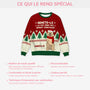 5818WFR5 pull de noel moche personnalise la vie sans chiens 5818w6ltc