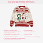 5819WFR5 pull moche de noel chat personnalise joyeux noel serviteur humain 5819w6zzd