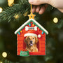 5824OFR2 effet dimpression 3d ornement noel acrylique personnalise avec photo la maison de mon chien 5824okzcc min
